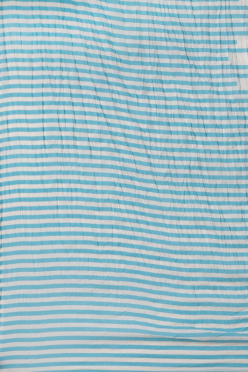 Turquoise Cotton Dupatta image number 1